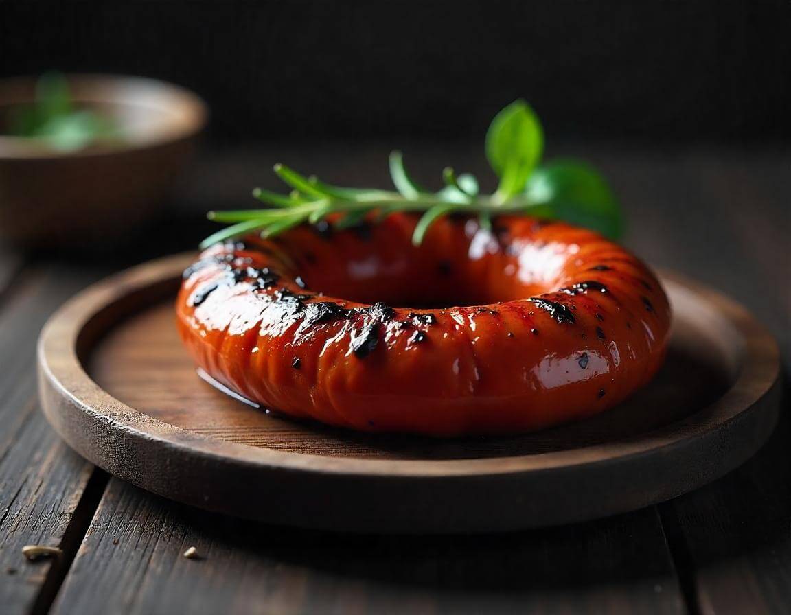 Salsiccia in airfryer croccante e succosa.